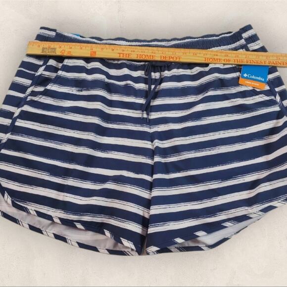Columbia Plus Size Printed Bogata Bay Drawstring w/Pockets Womens Shorts Size 2X - Picture 2 of 11